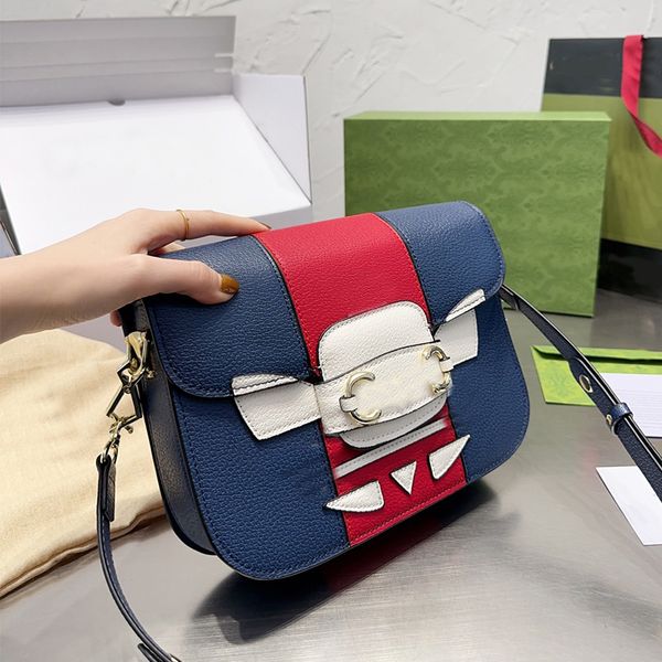 Crossbody Sling Bag Frauen Messenger Handtaschen Schulter Gurt Tasche Echtes Leder Flip Brieftasche Qualität Handtasche Mode Brief