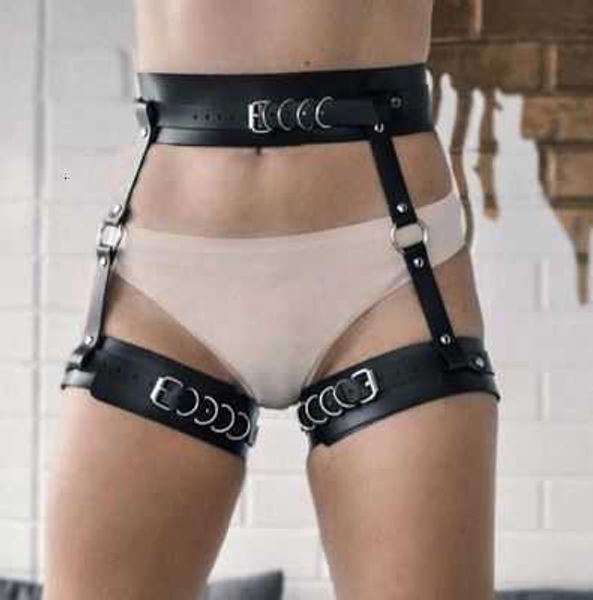 Sex Toys Masager Toy Toy Belt Кожаный меч Harajuku Harness Harness Goth Goth Lingerie Chongings для ноги i7q8 Tyrl Xiqn