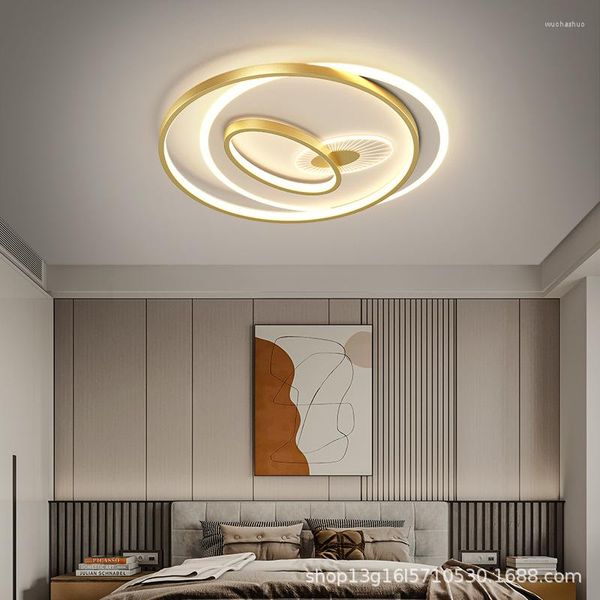 Luzes de teto Produto de estilo moderno lustres de lustres domésticos quarto de quarto principal quarto criativo iluminação de personalidade criativa simples