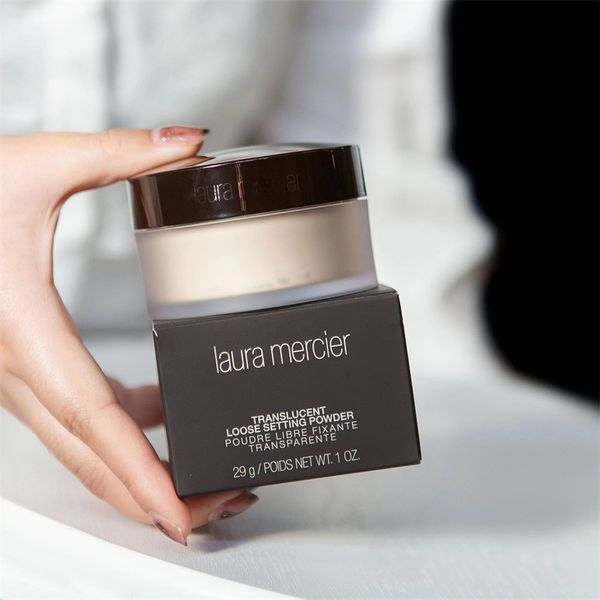 Laura Mercier Loose Setting Powder Translúcido Mini Pore Brighten Concealer Nutritivo Firmeza Bloqueador Solar Pó facial de longa duração