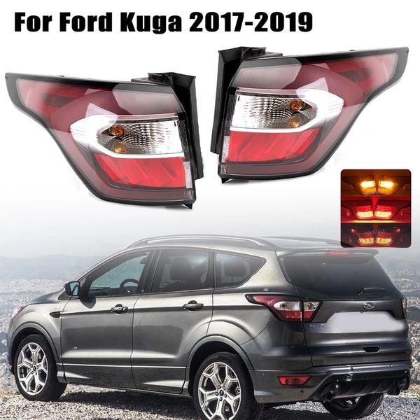 Luzes de neblina de carro para Ford Ford Kuga 20 17-20 19 Versão dos EUA As luzes traseiras do assemble