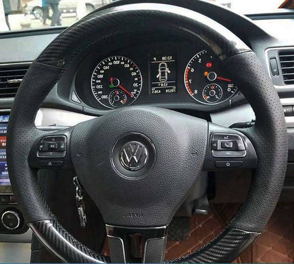 Özelleştirilmiş Deri Direksiyon Simidi Volkswagen Golf 4 Passat B5