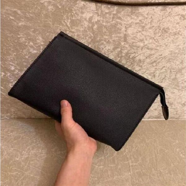 Sconto di Natale Borse per cosmetici Borsa da toilette con stampa da viaggio 26 cm Protezione per trucco Pochette da donna in vera pelle Waterproo249c