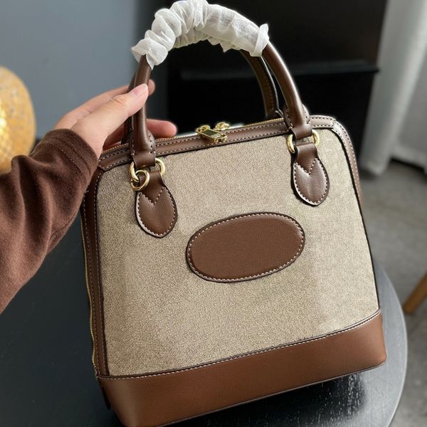 Bolsas de grife clássicas de luxo bolsas de qualidade versátil marca de couro ombro tampo de ombro simples versátil bolsas de moda de moda estilo bolsa de couro genuíno