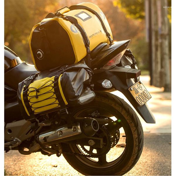 Автомобильный организатор Многофункциональный спортивный мотоцикл хвостовой мешок ПВХ водонепроницаемый багаж