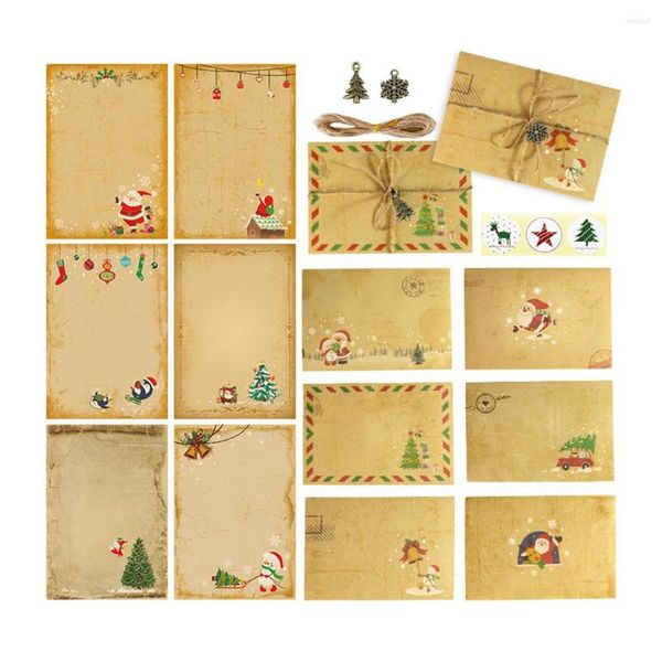 Geschenkpapier, Weihnachtsumschlag, Feiertagsthema, Festival, Weihnachten, Schreiben, Briefpapier, Atmosphären, Dekoration, Karte, Briefpapier, Anhänger, Requisite