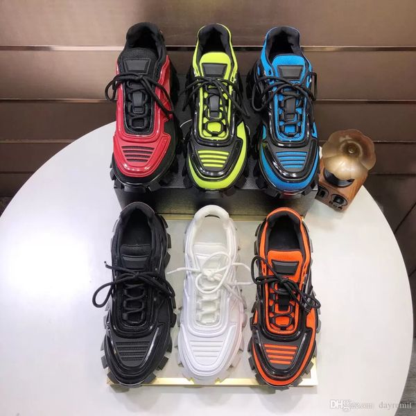 Tasarımcı Sıradan Ayakkabı Cloudbust Thunder Trainers 19FW Senfoni Spor Ayakkabıları Siyah Beyaz Spor Kukla Serisi Serisi Lates Düşük Üst Platform Sneaker