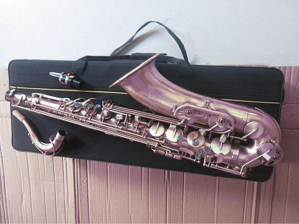 2023 New Brass Buescher Tenor Saxophone BB антикварная медная симуляция Sax Music and Case