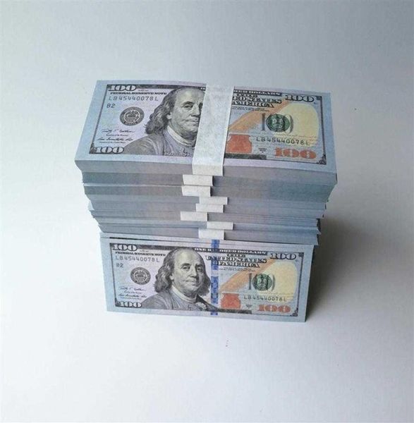 50 Größe USA Dollars Party liefert Prop Money Movie Banknote Paper Novel Toys 1 5 10 20 50 100 Dollar Währung gefälschte Geld Kinder7930647