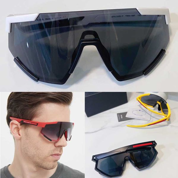 Óculos de sol de designer de luxo Occhiali Linea Rossa Impavid Bandwidth Front Cover Active Geometry para homens e mulheres Férias Beach Riding Glasses9967