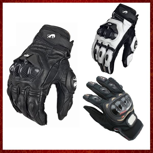 ST657 Fibra di carbonio guanti motociclisti traspiranti mimeti moocross luvas cicling protettivo guanto guantes motos sport