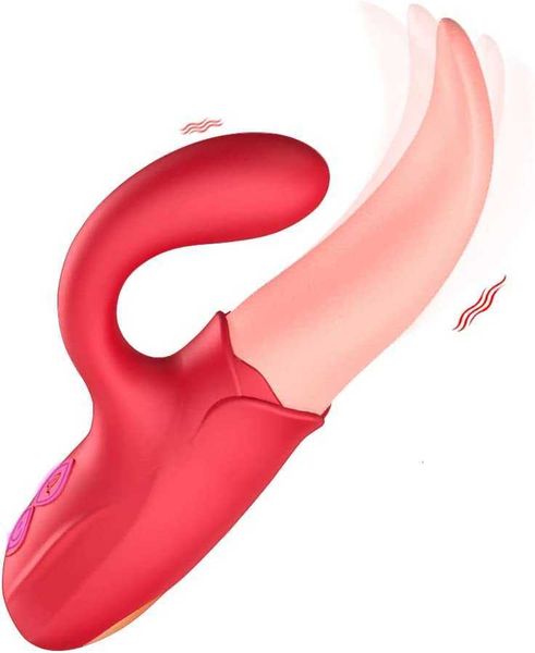 Sex Toy Toy Lace lamber o vibrador do clitóris Rose 2 em 1 para mulheres estimulador de mamilo de ponto G com 10 modos de vibração vibradores adultos adultos 9ayj