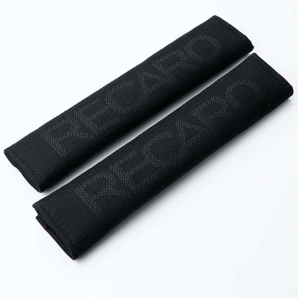 Accessori per cinture di sicurezza JDM Style RECARO Hyper Tessuto Copri cintura di sicurezza Tracolla Imbottitura per imbracatura per auto universale T221212