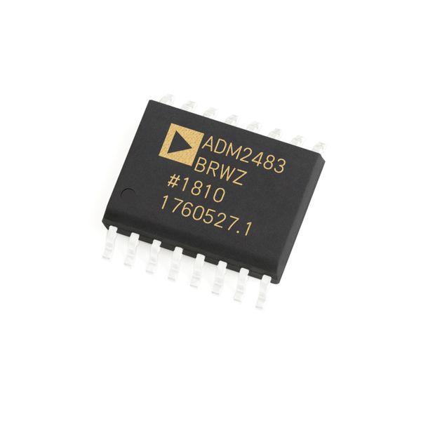 Novos circuitos integrados originais isoladores digitais isolador rs-485 transceptor ADM2483BRWZ ADM2483BRWZ-REEL IC CHIP SOIC-16 McU Microcontroller
