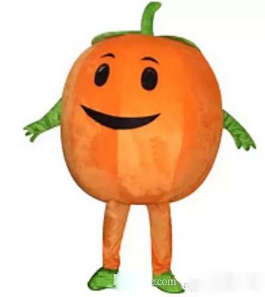 Halloween Party Cute Pumpkin Mascot Costume Adult Cartoon Character Pubblicità Decorazioni per esterni di Halloween pubbliche