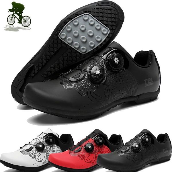 Calçados de ciclismo sapatos de estrada mtb homens não bloqueadores tênis mulheres bike de bicicleta de montanha de bike original