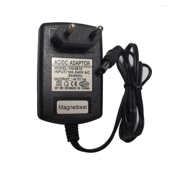 Cabos de computador 29V 500MA 0,5A -1000MA 1A Adaptador de parede de alimentação CC DC 100-240V 220V a 29 Volt -1a Converter 5,5 mm 2,5mm