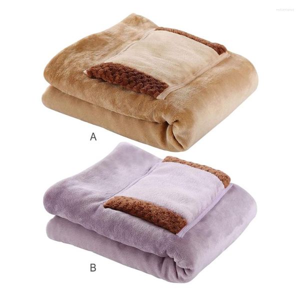 Coperte Coperta elettrica USB Flanella Riscaldatore Riscaldatore Scaldino termico Lavabile Divano di casa Schienale Ginocchio Corpo Tappetino caldo invernale