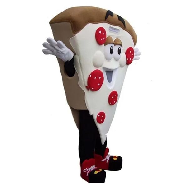 Hot Stage Performance Pizza Props Mascot Costume Halloween Christmas Fanche Fanche Party Caracteres de caráter Toço de roupas adultas homens vestidos carnaval unissex adultos