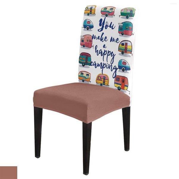 Coperture per sedie Cartoon carine per sala da pranzo per sala da pranzo matrimoni per la copertura del banchetto per la cucina spandex