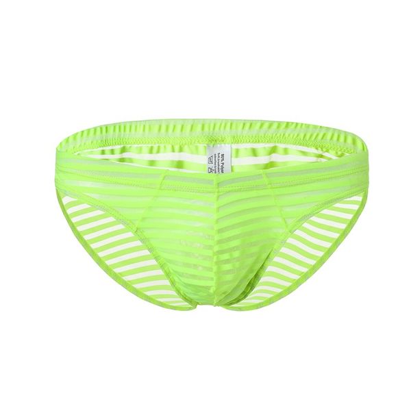 Atacado ver através de cuecas masculinas cintura baixa malha transparente sexy cuecas 7 multi cores c606