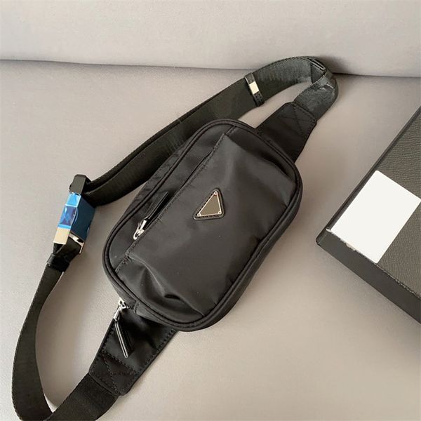 Bolsa de cintura de náilon de grife pochete para homens e mulheres bolsas de cinto bolsa de luxo bolsa de luxo moda bolsa de corpo transversal