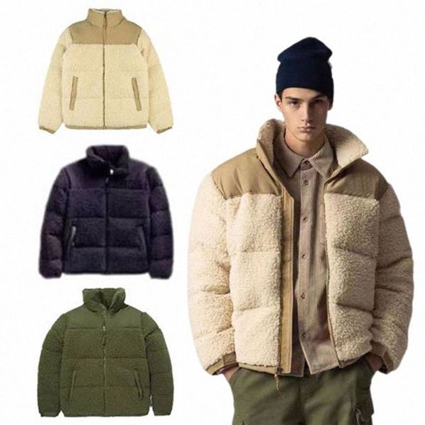 Designer Mens Jaqueta Homens Mulheres Inverno North Fleece Face Jaquetas Faux Shearling Outerwear Casacos Homens Quentes Casaco Grosso Top