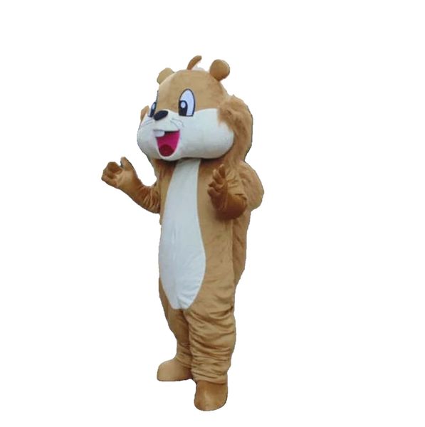 2022 mascote trajes de animais trajes de esquilos de animal homens adultos homens cartoon para carnaval festival vestido comercial