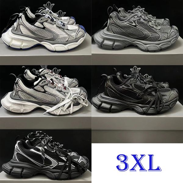 Erken Bahar Son Popüler koşu ayakkabıları erkekler kadınlar 3XL Sneaker Çift Spor Baba Ayakkabı siyah beyaz Tasarımcı 9.0 Nefes örgü Baba Erkek kadın Eğitmen Sneakers