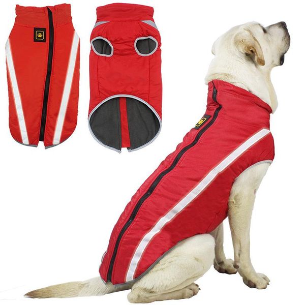 Abbigliamento per cani abiti invernali per cappotto per animali domestici di grandi dimensioni abbigliamento da abbigliamento grande abbigliamento prodotti giubbotti xl-6xl