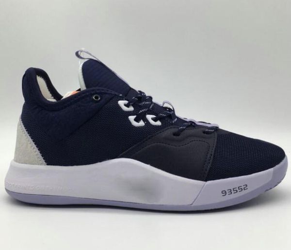 paul Mens george pg 3 basketball shoes nasa black colorways White Gold Orange red Navy Blue Silver Grey Oreo pg3 sneakers tennis a4