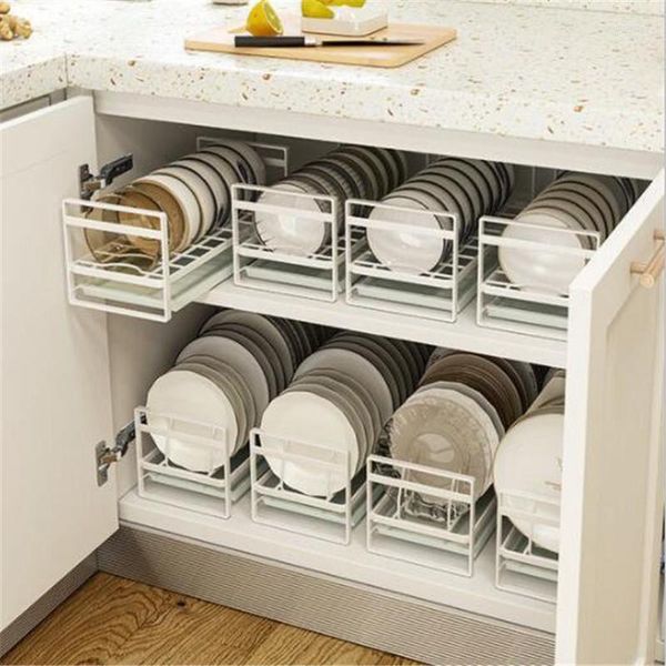 Кухонная хранение посуда стойка для дрянь стойки для раковины