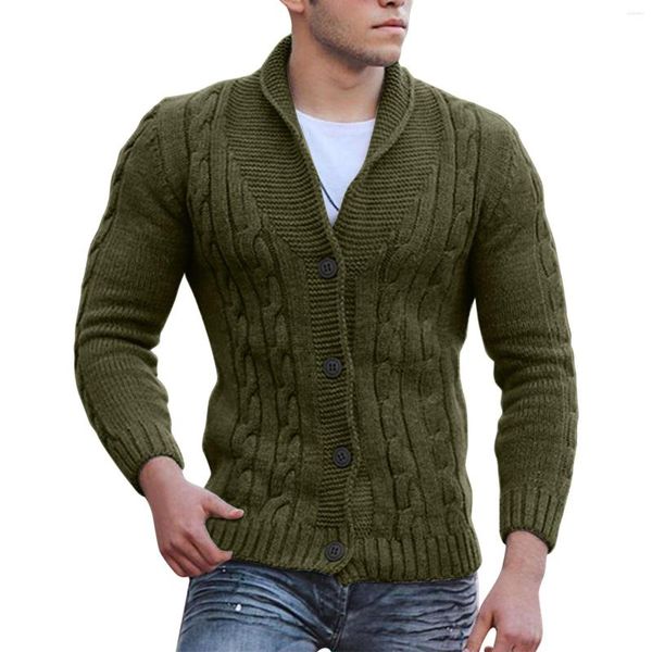 Maglioni maschili 2022 maglione di moda uomo cardigan sottile maglia magro maglieria magnifica di alta qualità autunno maschile casual coreano #t2g