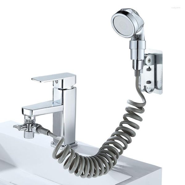 Badzubehör-Set, Schalter, Wasserhahn-Adapter, M22 x M24-Anschluss, Küchenspüle, Splitter, Umsteller, Wasserhahn-Anschluss für Toilette, Bidet, Dusche