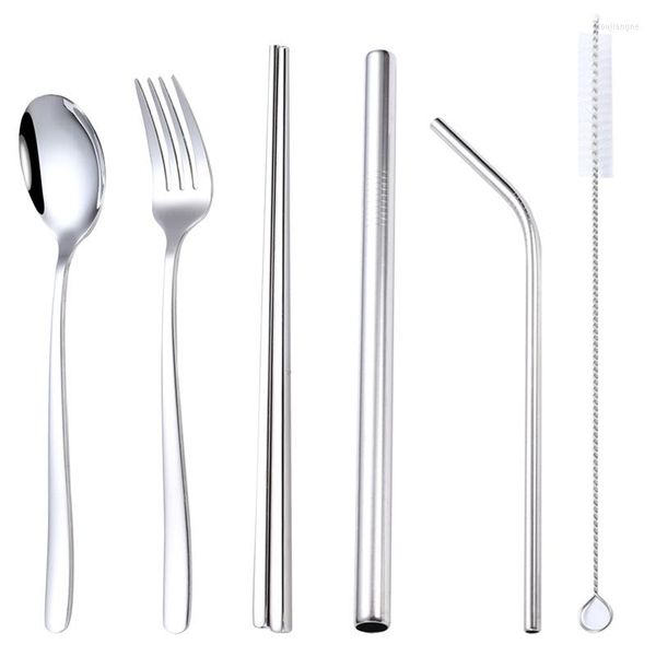 Geschirr Sets Home Edelstahl Besteck Luxuriöse Utensilien Für Küche Zubehör Steak Set Geschenk Outdoor Löffel Und Gabel Bar