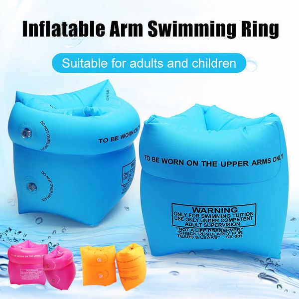 Life Vest Bóia Arm Floaties Bandas de natação infláveis ​​Bandas de nadar de nadar de nadar de nadar para crianças adultos HA T221214