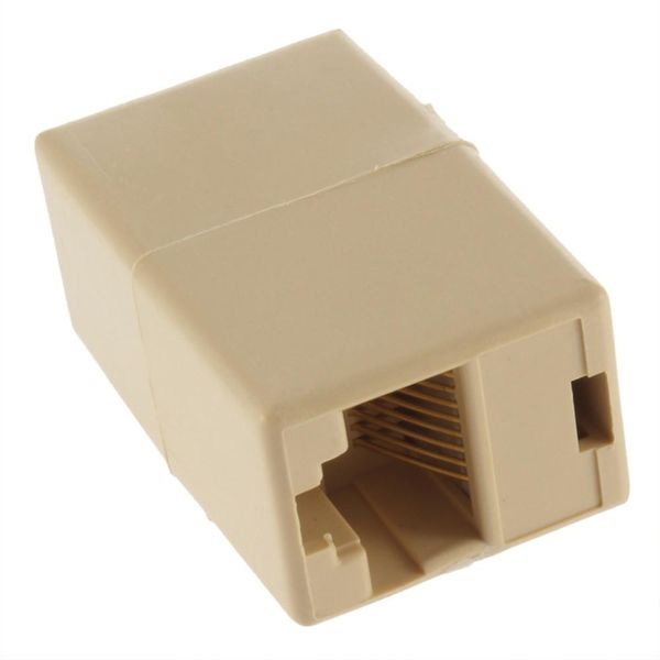 Yüksek kaliteli yeni çalışması Ethernet LAN Kablo Kuplör Konektörü 5 5E Extender Fiş