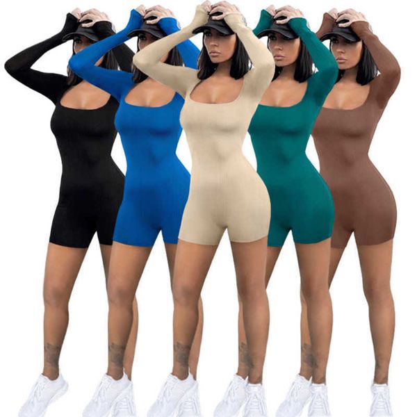 Frauen Overalls Designer 2023 Neue Dünne Mode Einteilige Hosen Bequeme Pit Streifen Tuch Solide Sexy Open Back Strampler 5 farben S-XXL