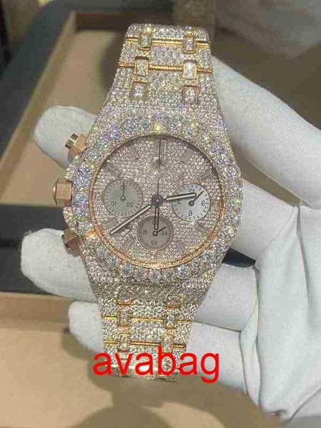 Armbanduhren Luxus-Armbanduhr vvs1 Herrenuhr Diamant High-End-Schmuck benutzerdefinierter GIA-Naturdiamant für Uhr7WISLDHPRM6Q