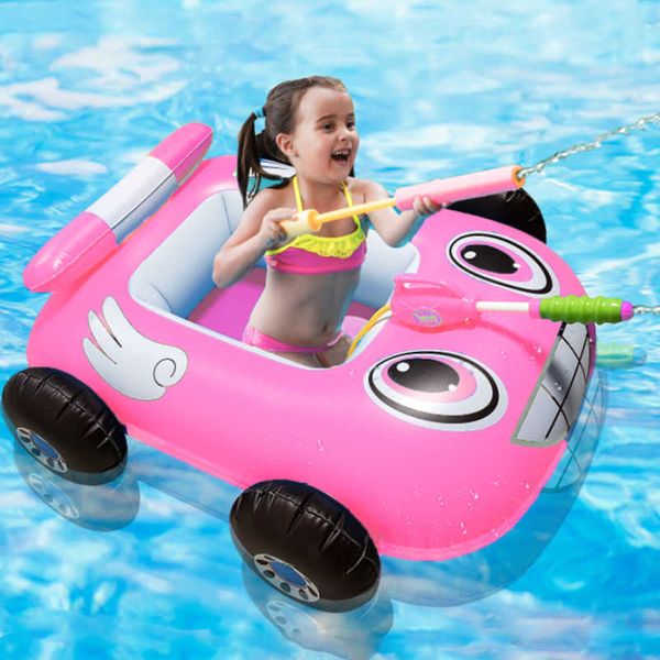 Giubbotto di salvataggio Boa Nuovo seggiolino auto gonfiabile Anello Fontana di acqua per bambini Anello di nuoto Piscina Giochi Pistola ad acqua Giocattoli Acqua Fuoco Camion Paraurti Auto T221214