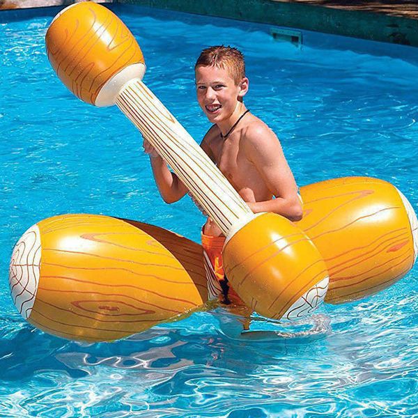 Schwimmweste Boje 4 Teile/satz Schwimmen Pool Float Spiel Wasser Sport Spielzeug Für Kinder Erwachsene Partei Versorgung Gladiator Floß T221214