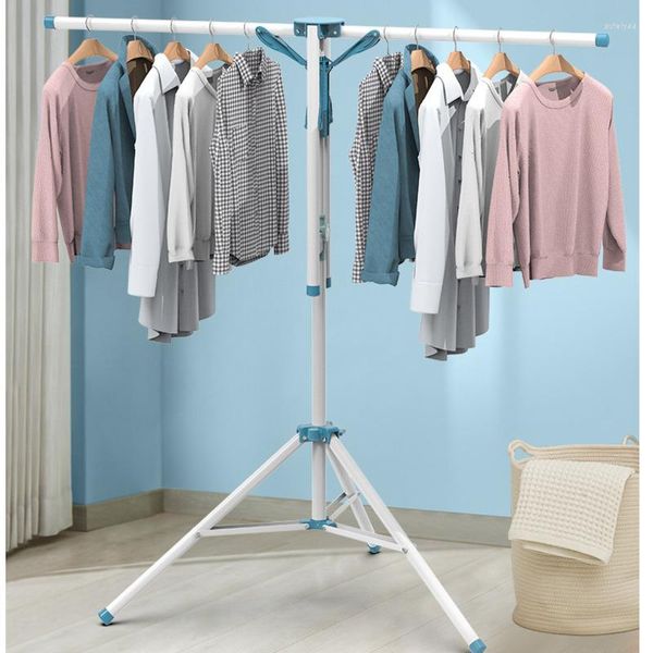 Cabides de roupas de pouso interno rack rack de design livre expansão Stand forte calça de carga de carga