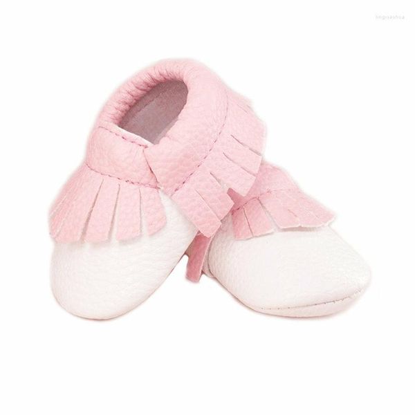 First Walkers Born Baby Girls Shoes Nappa Kids Toddlers PU Leather Soft Soles Boys Sneaker 0-18 mesi