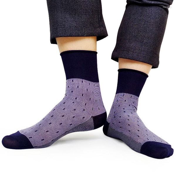 Herrensocken, formelle Kleidung, für Herren, Geschäftsgeschenk, Hochzeit, sexy Jacquard, Qualitätsmarke, männlich, lange Socke, weich, atmungsaktiv