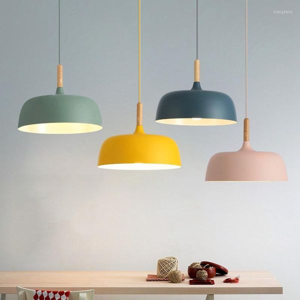 Pendelleuchten, moderne LED-Leuchten, Wohnzimmer, Heimdekoration, Hängeleuchte, Macaron, Flur, Küche, Innenleuchte, Lampe