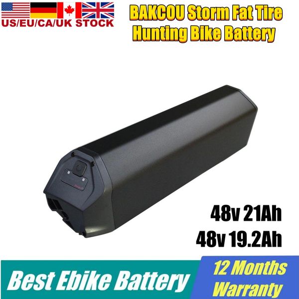 48V 21Ah Reention Dorado Max Battery Pack Per BAKCOU Tempesta Fat Tire BICI DA CACCIA 48Volt 19.2Ah NCM mosca Bicyle Elettrico Batterie