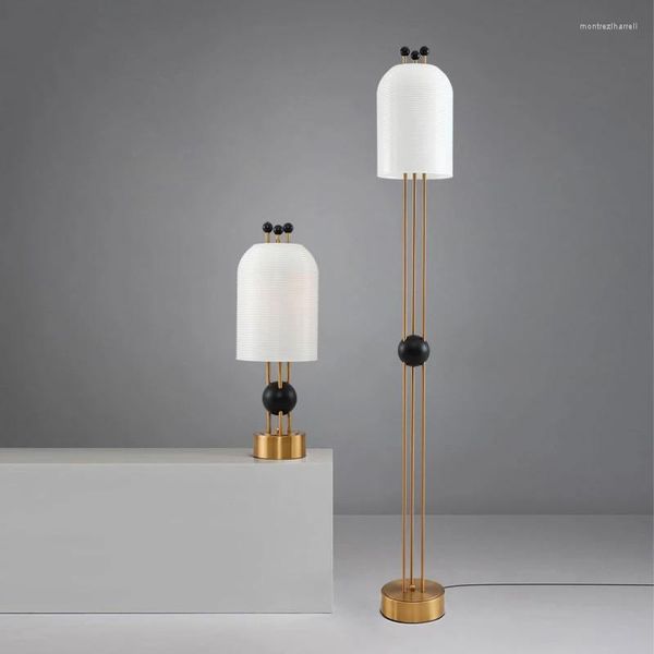 Tischlampen, postmodern, minimalistisch, nordischer Stil, Modellzimmer, Schlafzimmer, Wohnzimmer, Studie, chinesische Lampe, Decke, Esszimmer, Glasboden