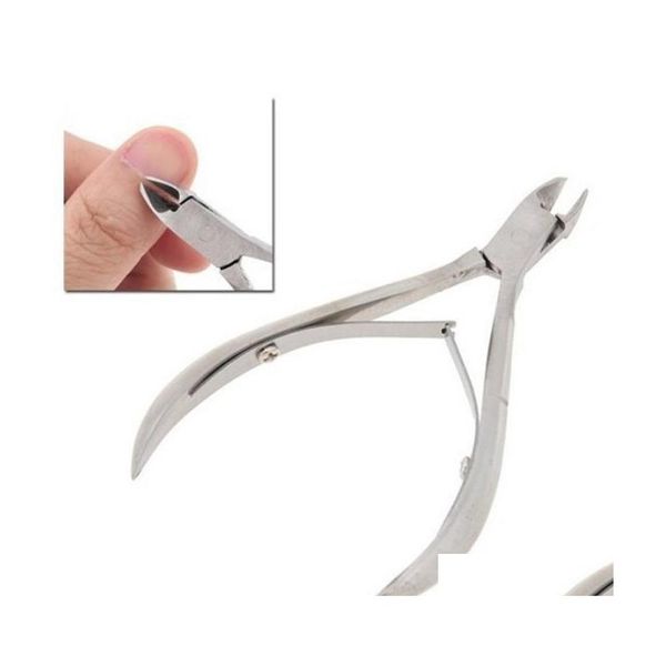 Tesoura cuticle scissor dingla nipper apartando a￧o inoxid￡vel cortador de unhas cortador de manicure ferramenta de manicure entrega por atacado Hom dh8yl