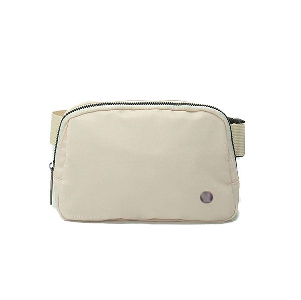 Umhängetaschen Großhandel Yoga Original Lulu Gürtel Brust Fleece Tasche Luxurys Designer Frau im Freien Sport Nylon Hüfttaschen Reisen Damen Herren Wolle Crossbody