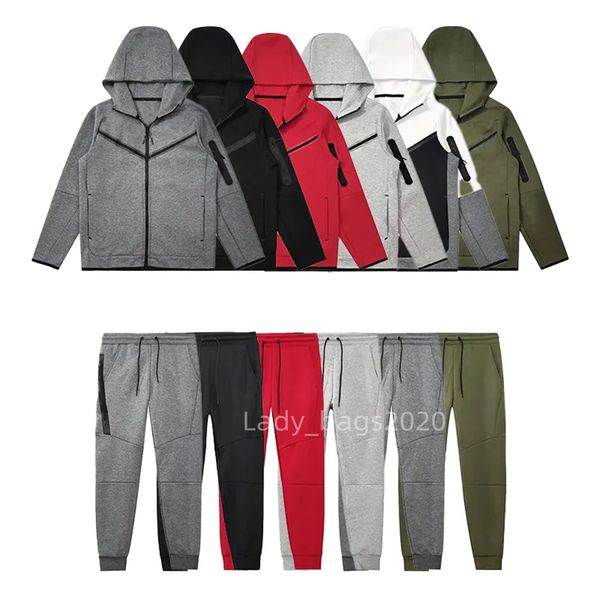 Pantaloni sportivi da uomo Felpe con cappuccio Tuta da donna Pantaloni in pile tecnico di design spesso Giacche con cappuccio Pantaloni in cotone spaziale Cappotti da donna Pantaloni Pantaloni da jogging da uomo Set di maglioni da corsa